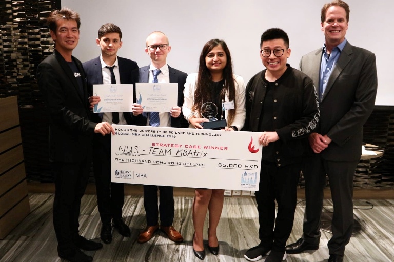 NUS Claimed Top Honor in the 4th Global MBA Challenge | HKUST Business ...